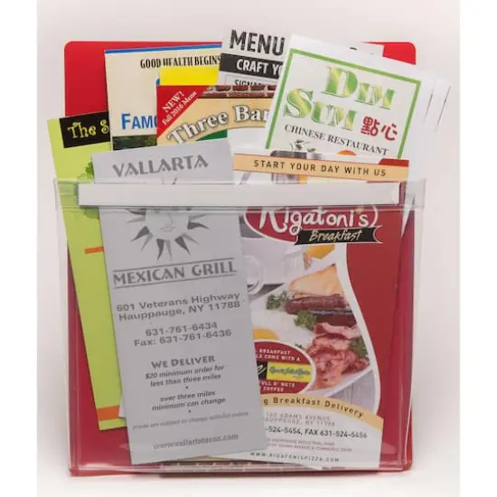 Charles Leonard Assorted Colors Magnetic Pockets, 4ct. {3}