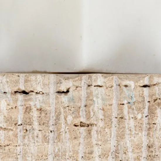 Hello Honey&reg; 3.25" Decorative Marble & Travertine Candle Holder {9}