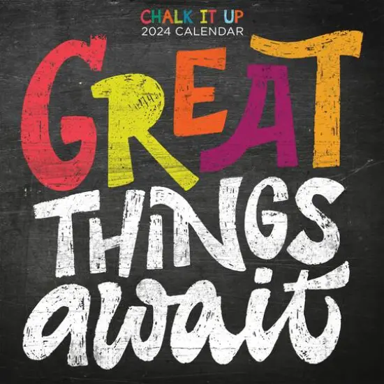 TF Publishing 2024 Chalk It Up Wall Calendar {1}
