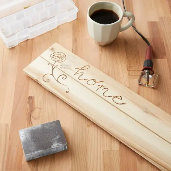 5" x 20" Wood Slats Plaque by Make Market&reg; {3}