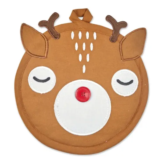 DII&reg; Rudy Reindeer Potholder Gift Set {5}
