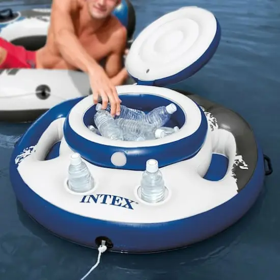 Intex&reg; Mega Chill Floating Inflatable Cooler {4}