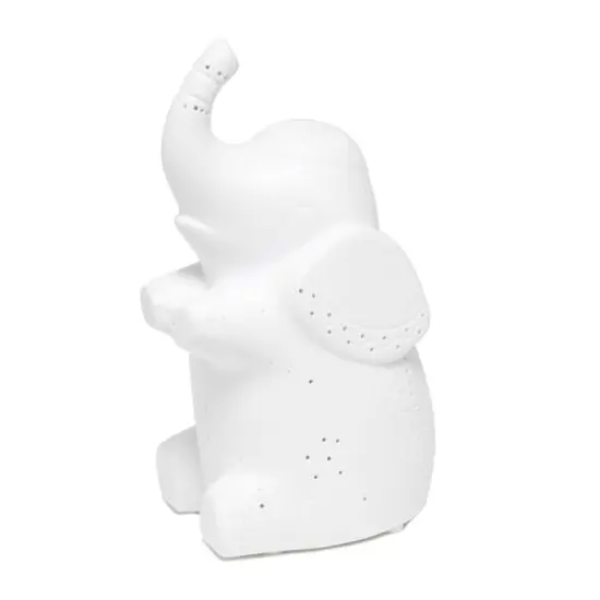 Simple Designs Porcelain Elephant Shaped Table Lamp {9}