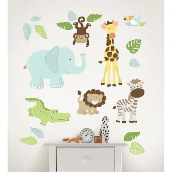 WallPops Safari Buddies Wall Art Kit {4}