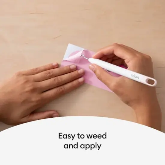 Cricut&reg; Permanent Cold-Activated Color-Changing Vinyl Light Pink/Magenta {6}