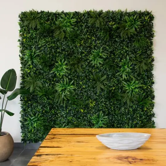 40" Andean Cloud Forest Artificial Living Wall Panel {8}