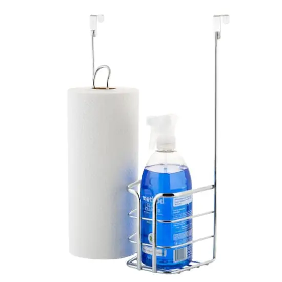 Kitchen Details Chrome 2-in-1 Over the Cabinet Cleaning Organizer {3}