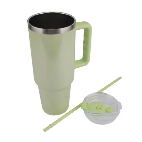 Stainless Steel Insulated Sparkle Tumbler by Ashland® Green {4}