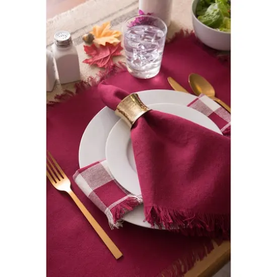 DII&reg; Hammered Gold Napkin Rings, 12ct. {4}