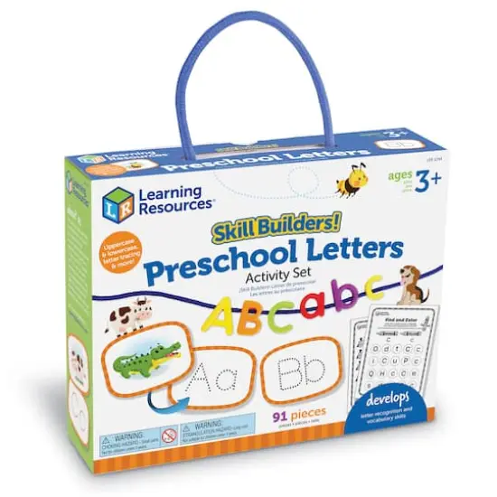 Learning Resources Skill Builders! Preschool Letters {5}