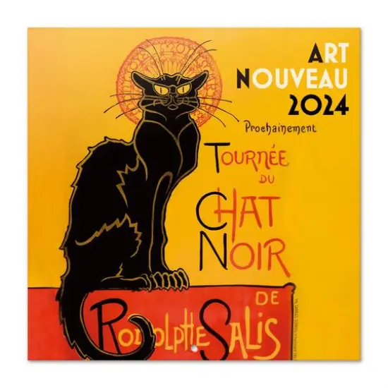 TF Publishing 2024 Art Nouveau Bilingual Wall Calendar {1}