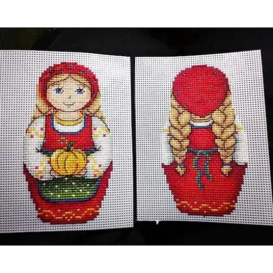 MP Studia Autumn Plastic Canvas Counted Cross Stitch Kit {5}