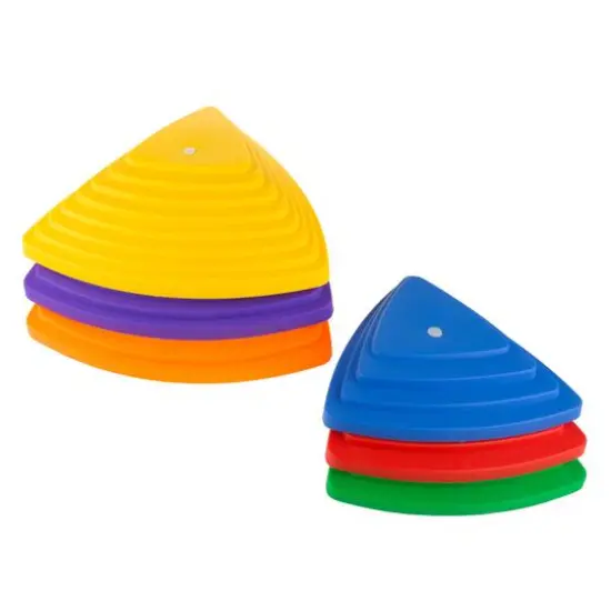 Toy Time Triangular Stepping Stones Set {7}