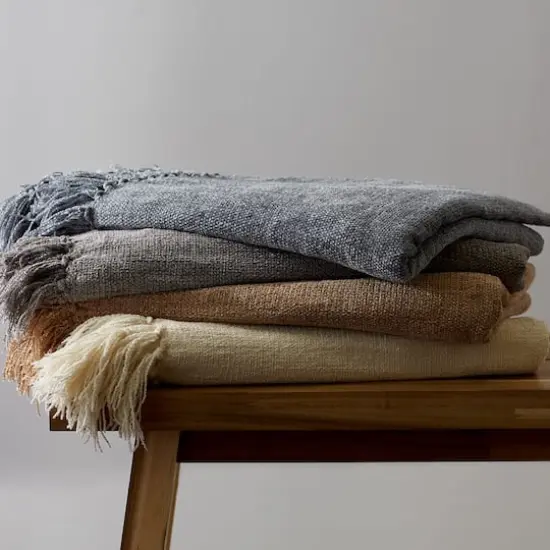 DII&reg; Soft Natural Chenille Throw {9}