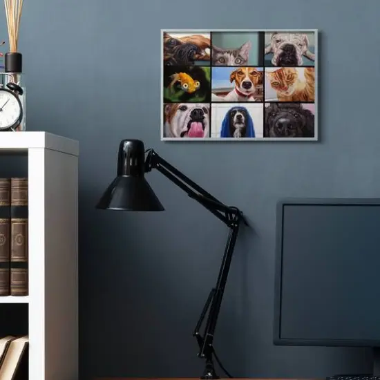 Stupell Industries Animal Video Chat Meeting Wall Art {3}