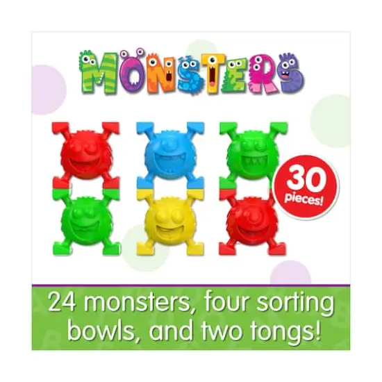 Early Learning - Sort & Stack Monsters {4}