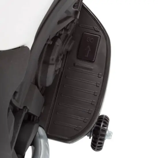 Toy Time Ride-On 2 Wheel Motorcycle White {8}