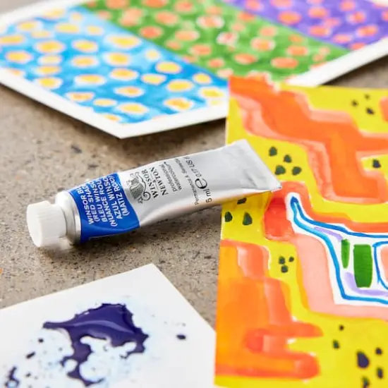 Winsor & Newton&reg; Professional Water Colour&trade; Paint, 5mL Winsor Blue (Red Shade) {3}