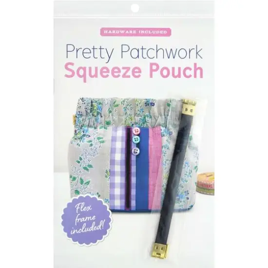 Zakka Workshop Pretty Patchwork Squeeze Pouch Kit  {1}