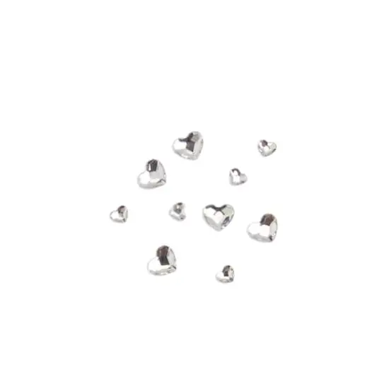 Crystal Heart Glue-On Austrian Crystal Mix by Bead Leading&trade;, 10ct. {1}
