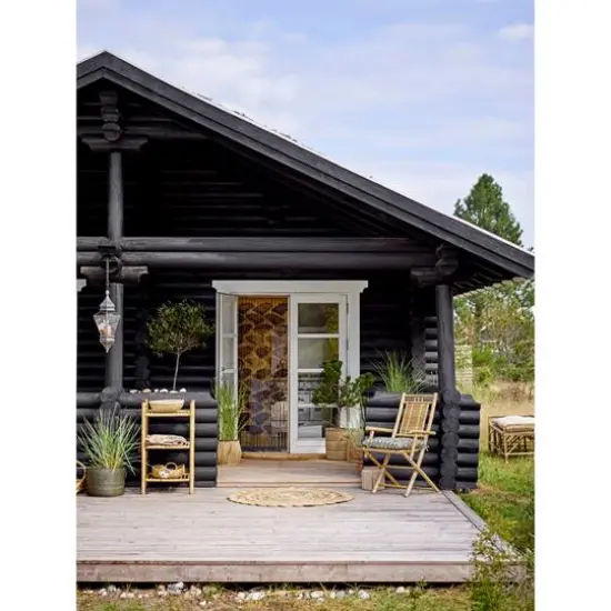 Hello Honey&reg; Natural Boho Hand Woven Jute Rug, 48" {14}