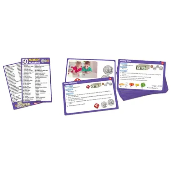 Junior Learning&reg; 50 Money Activities Learning Set {4}