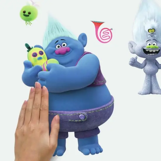 RoomMates Trolls World Tour Peel & Stick Wall Decals {6}