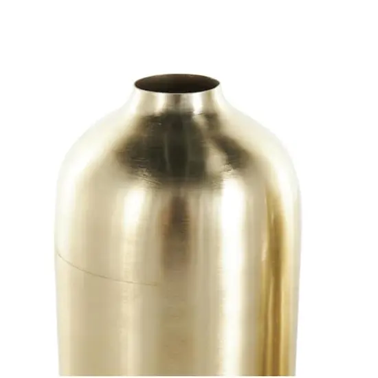 Gold Minimal Metal Vase Set {5}