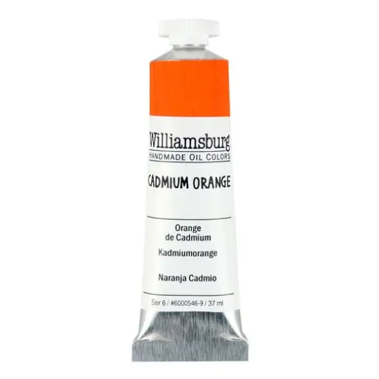 Williamsburg&reg; Artist Oil Colors, 37mL Cadmium Orange {1}