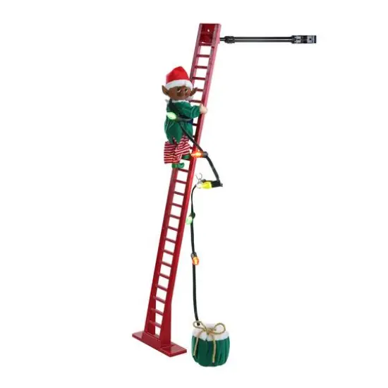3.5ft. Animated Super Climbing Elf {5}