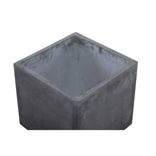 Dark Gray Contemporary Planter Set {6}