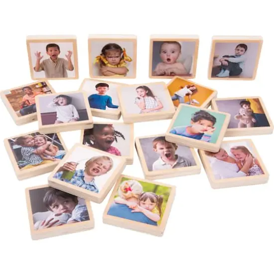 TickiT&reg; My Emotions Wooden Tiles Play Set {5}