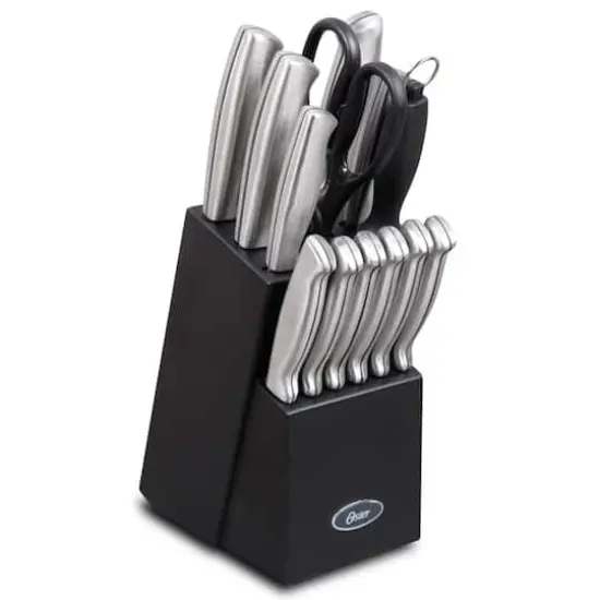 Oster Baldwyn 14-Piece Stainless Steel Cutlery Block Set {1}