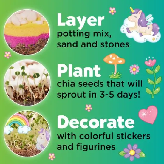 Creativity for Kids&reg; Plant & Grow Unicorn Forest Kit {7}