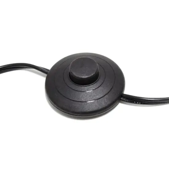 Simple Designs&trade; Iron Lantern Floor Lamp with Glass Shade Black {10}