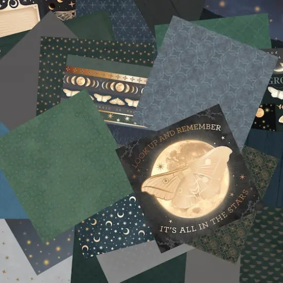 Craft Smith 12" x 12" Harvest Night Paper Pad {4}