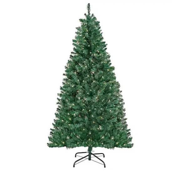 6ft. Pre-Lit Acacia Artificial Christmas Tree, Clear Lights {1}