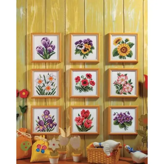 Orchidea Cross Stitch Kit Crocuses {3}