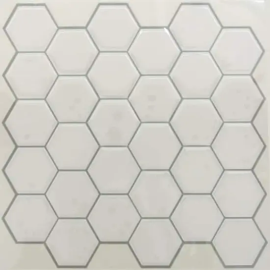 RoomMates Pearl Hexagon Backsplash StickTiles&reg; {1}
