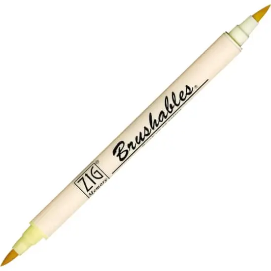 ZIG Memory System&reg; Brushables&reg; Dual-Tip Marker Butter {1}