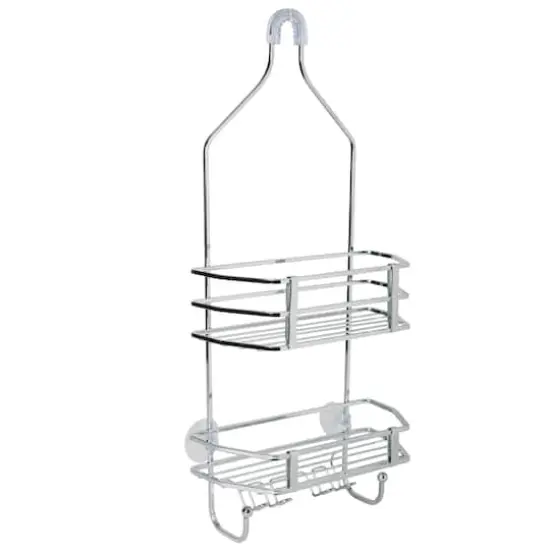 Bath Bliss Moderno Shower Caddy Chrome {4}