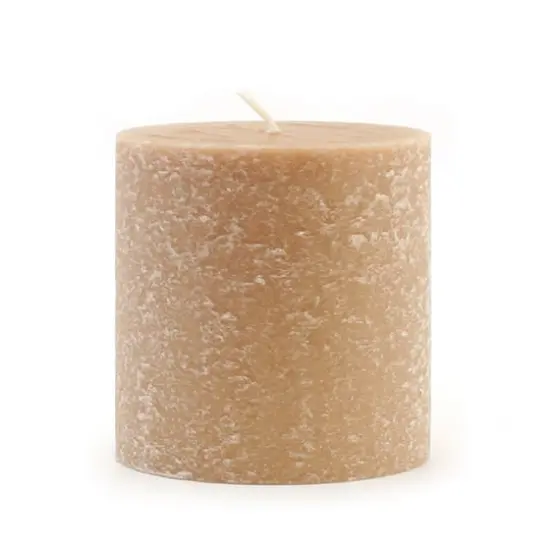 Root Candles 3" x 3" Unscented Timberline&trade; Pillar Candle Taupe {1}