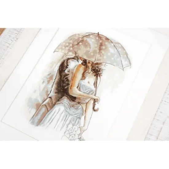 Luca-s Under Umbrella Counted Cross Stitch Kit {6}