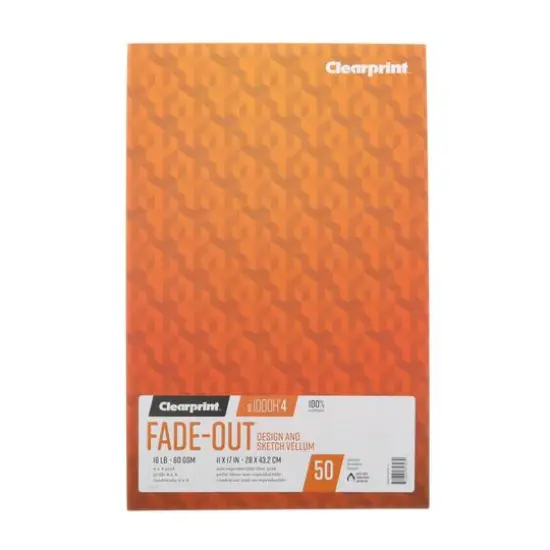 Clearprint&trade; Design Vellum Pad, 4 x 4 Grid {3}