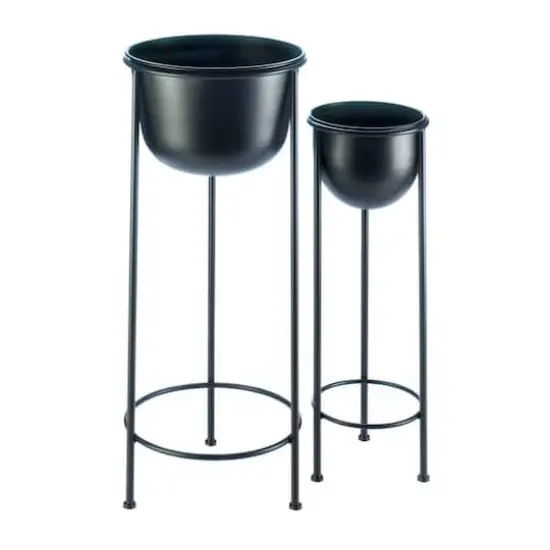 Bucket Plant Stand Set, 30" & 25" {1}