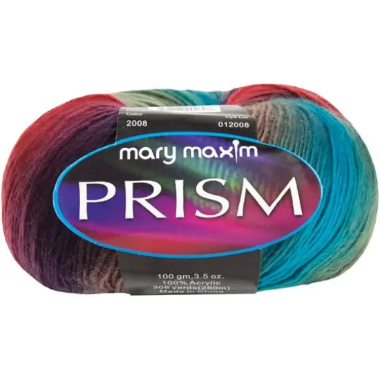 Mary Maxim Prism Yarn Rainbow {2}