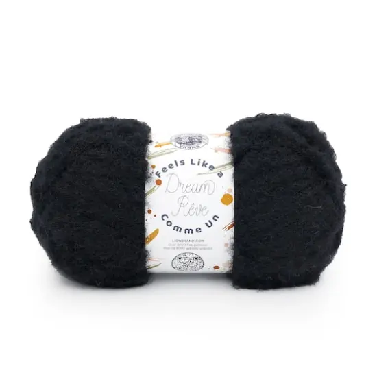 Lion Brand&reg; Feels Like a Dream Yarn Caviar {1}