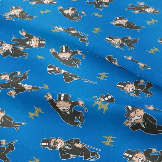 Camelot Fabrics Mr. Monopoly Cotton Precut Fabric Bundle {4}