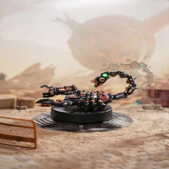 ROKR® Mechanical Age Emperor Scorpion LED 3D Puzzle Kit {9}