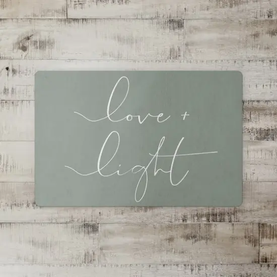 Love And Light 18" x 27" Floor Mat {3}